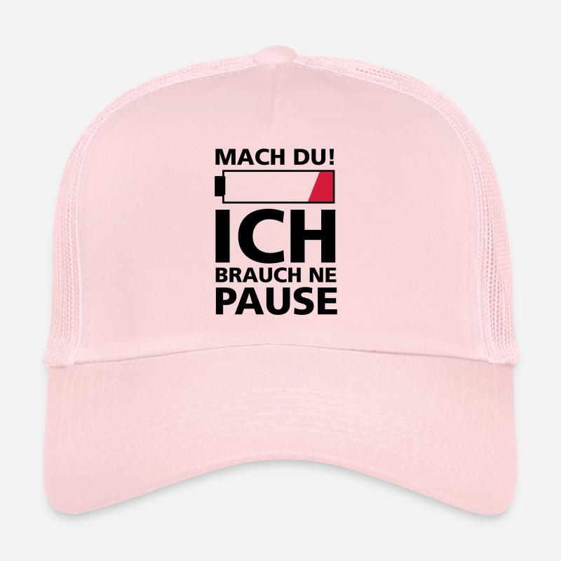 ICH BRAUCH PAUSE Trucker Cap