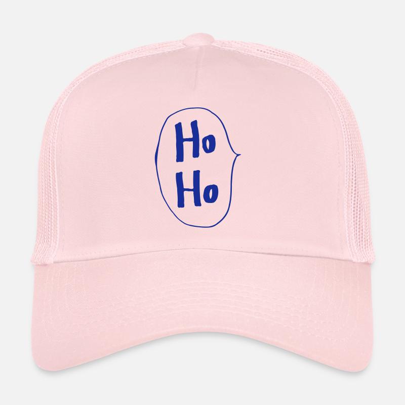 Ho Ho Sprechblase Weihnachtsmann Geschenk Lach Trucker Cap