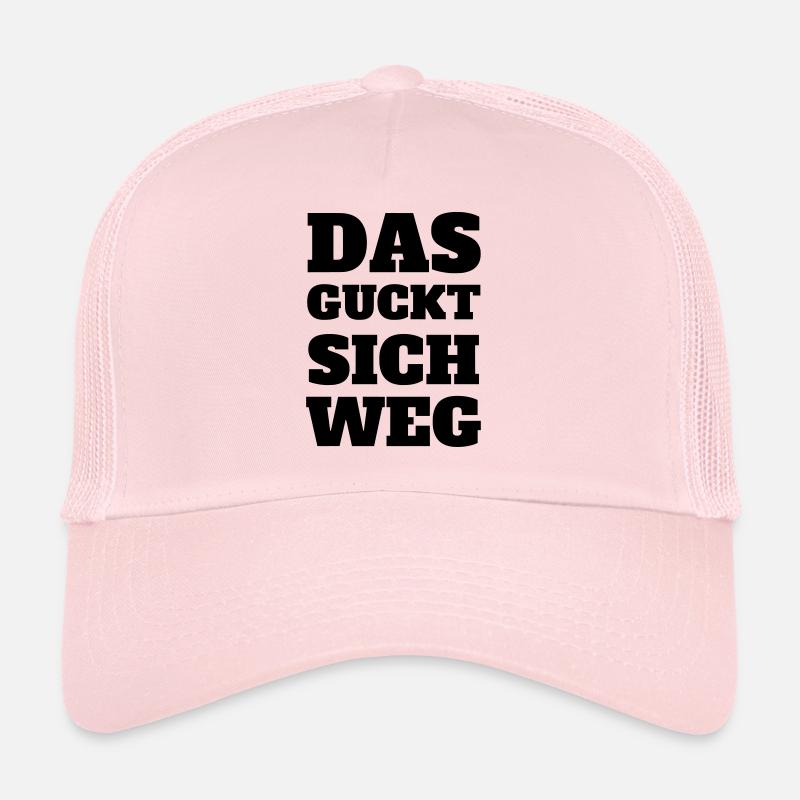 Das guckt sich weg Spruch Handwerker Geschenk Idee Trucker Cap
