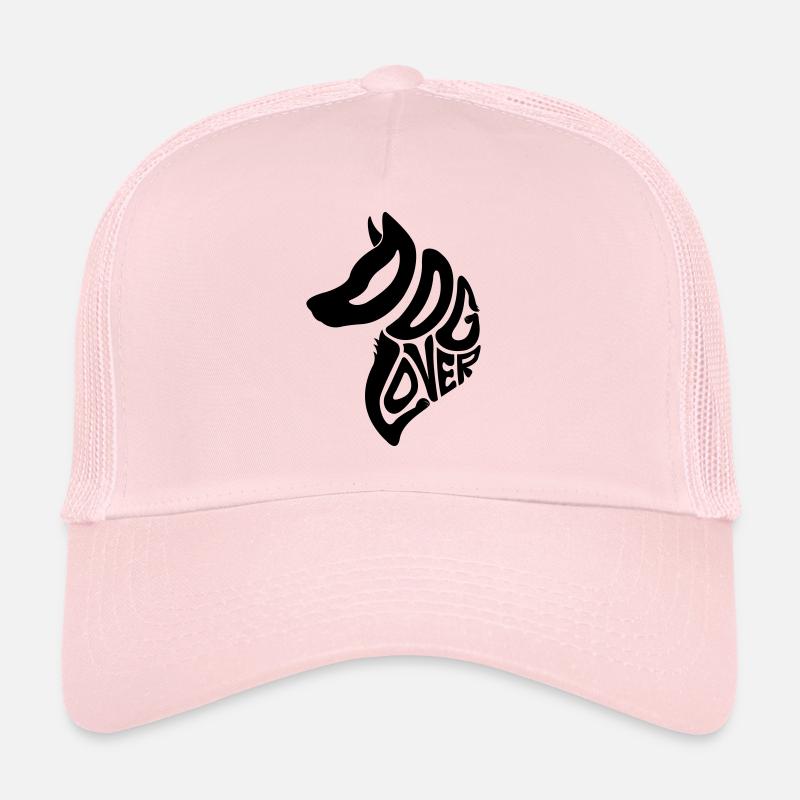 doglover - Trucker Cap - Hellrosa