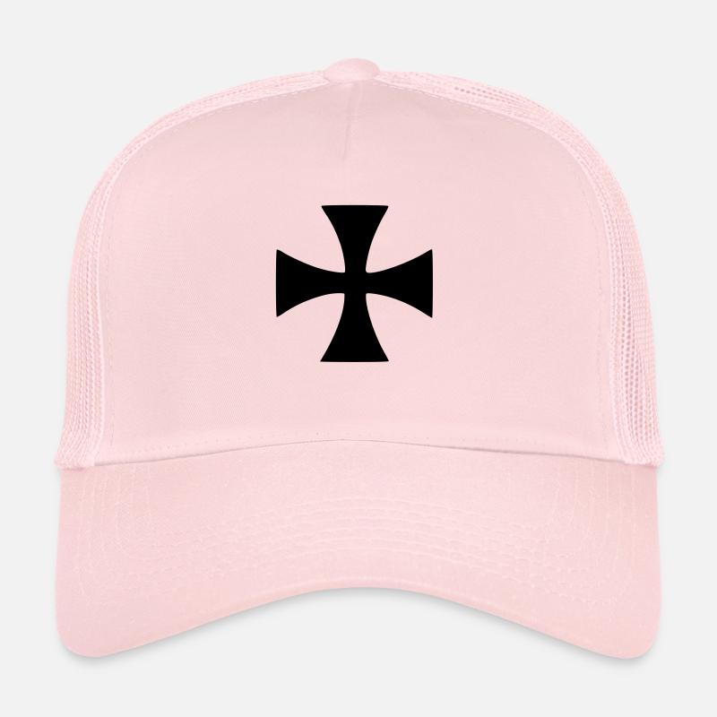 Maltese cross - Croix de Malte (MC2) Casquette trucker 