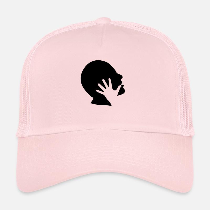 tete profil head main hand claque1 Casquette trucker 