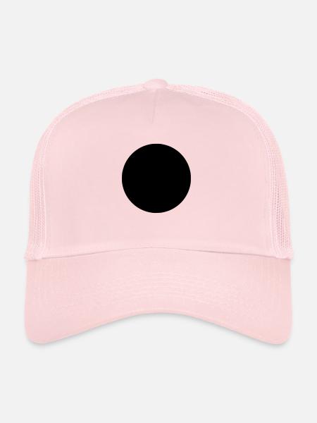 Très Dot - Casquette trucker  - rose pâle - Devant