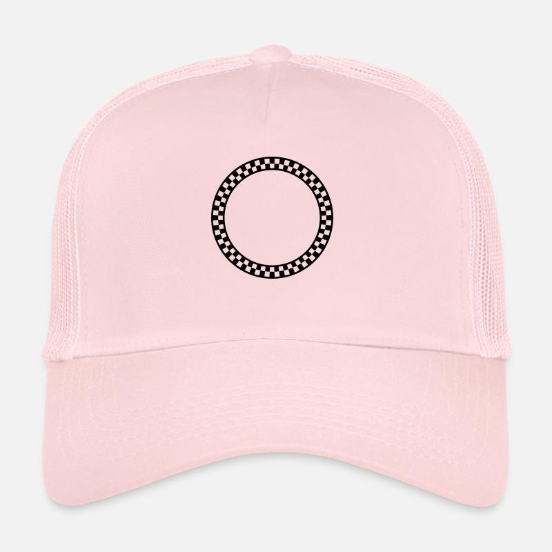 Ralley Kreis /checker circle (b, 1c) Trucker Cap