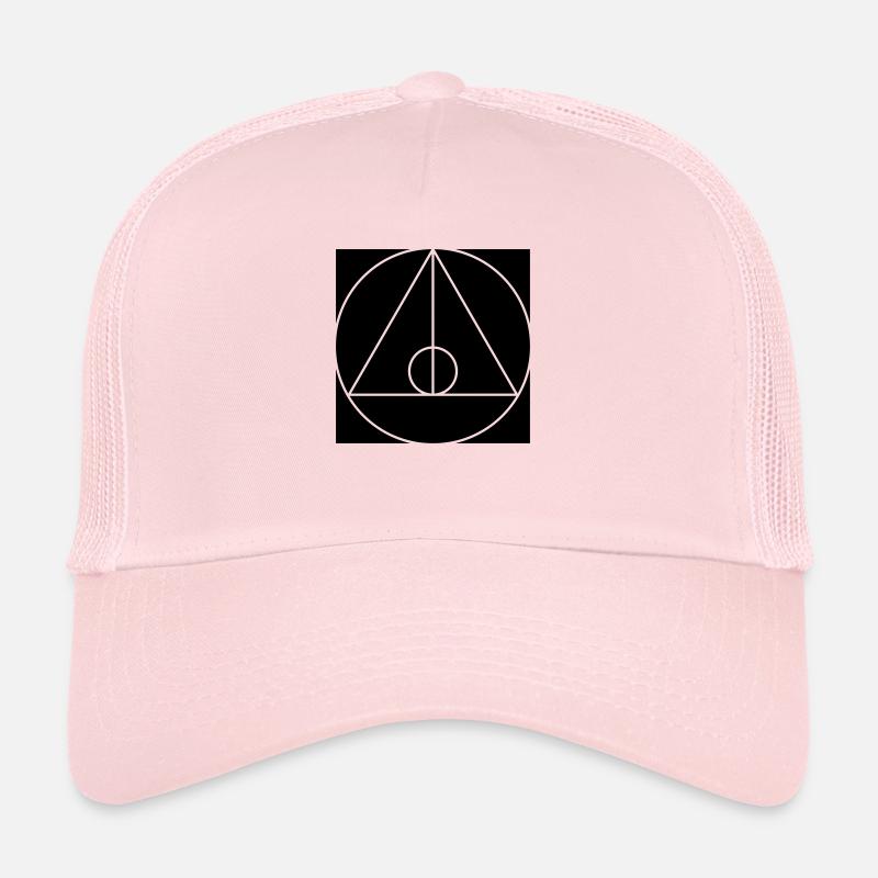 géométriques Casquette trucker 