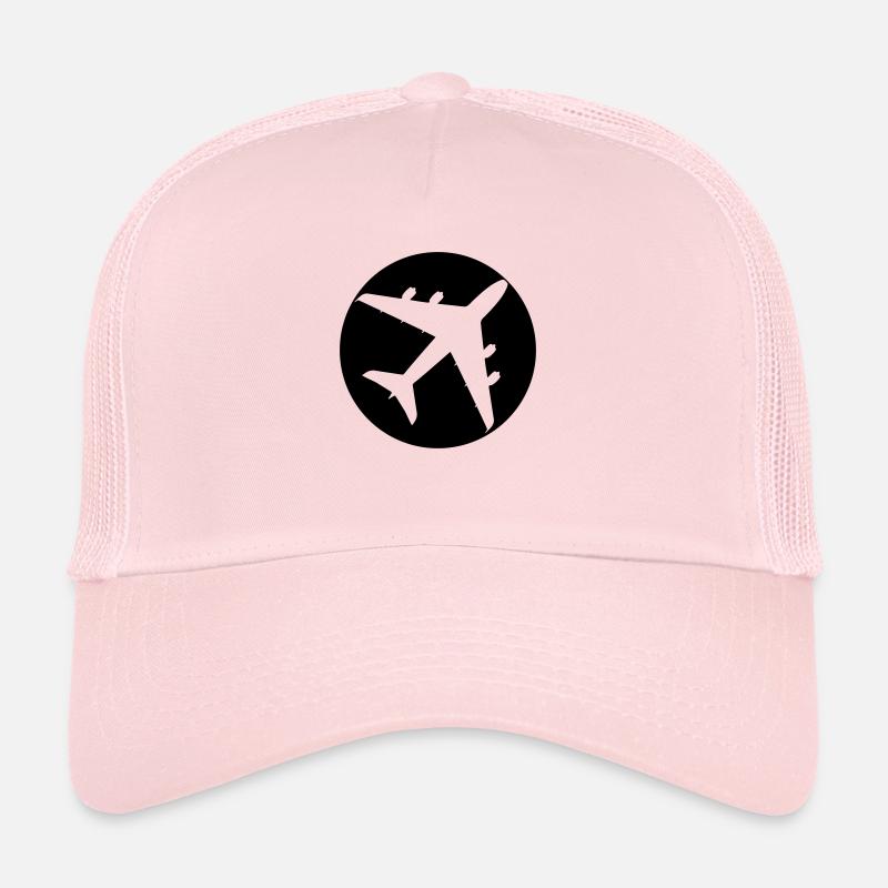 Rond estampillé avion Casquette trucker 