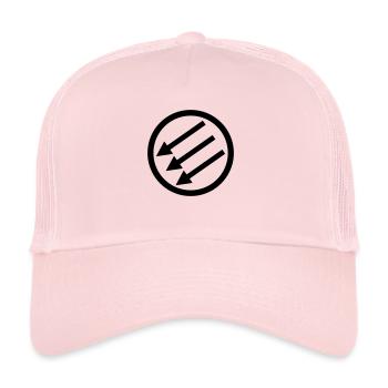 Järnfronten / Eiserne Front / Iron Front - Trucker Cap - Hellrosa - Vorne