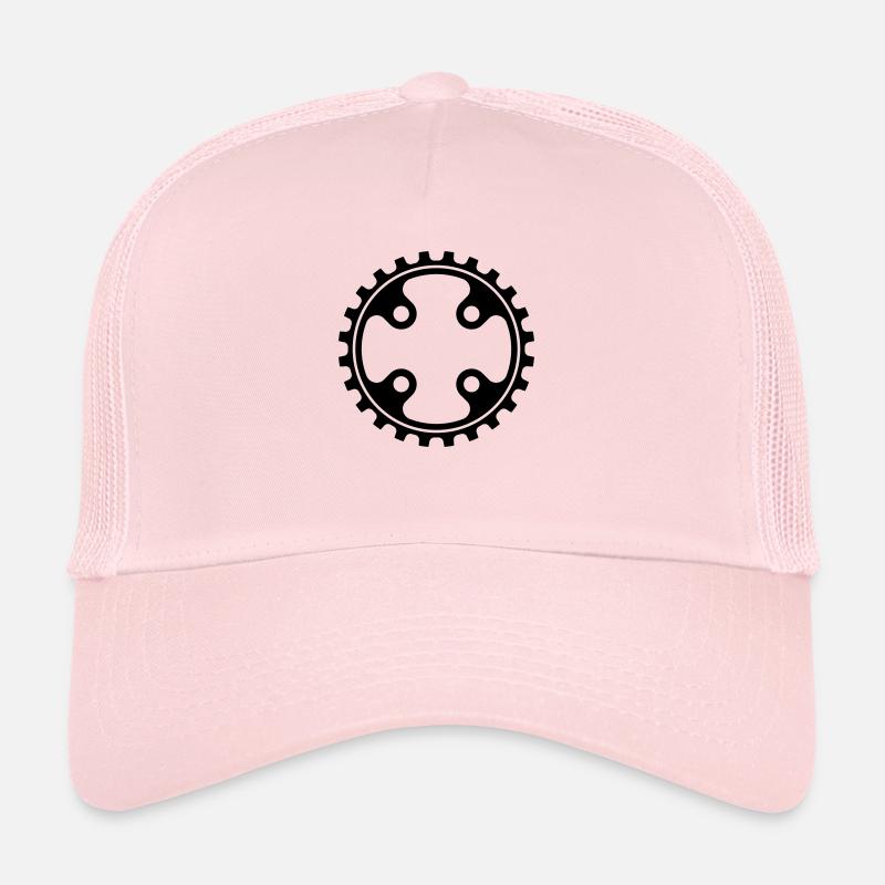 MTB Gear – Bike Passion – MTB Loyality - Trucker Cap - Hellrosa