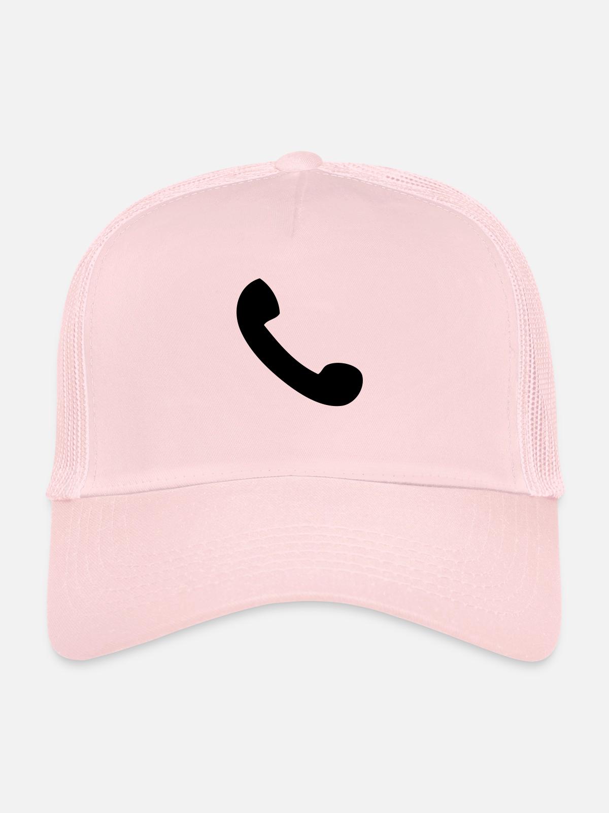 Phone - Trucker Cap - pale pink - Front