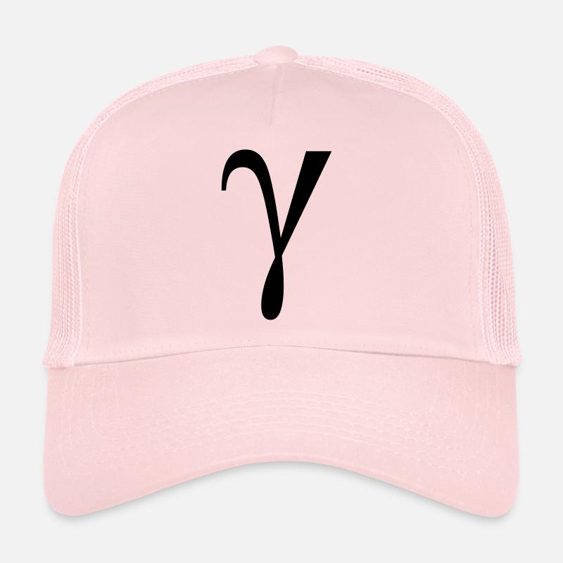 Gamma lettre grecque Casquette trucker 