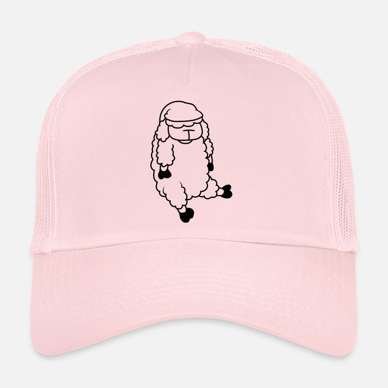 Mouton endormi Casquette de couchage Casquette trucker 