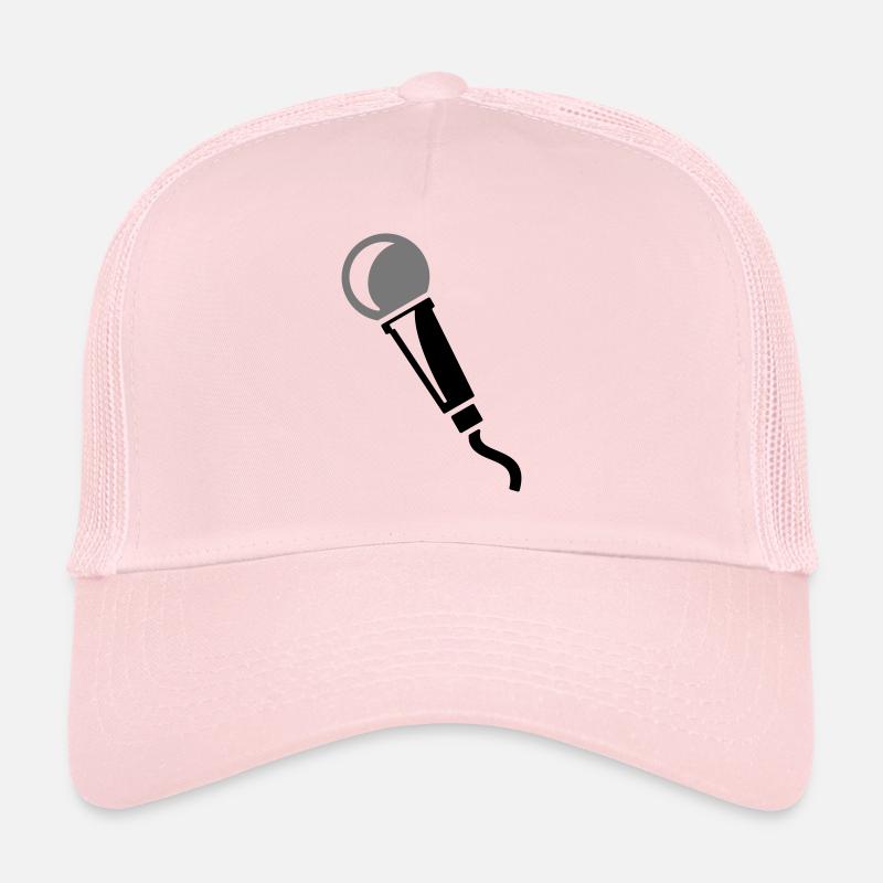 microphone Casquette trucker 