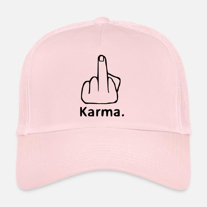 Doigts puants, karma Casquette trucker 