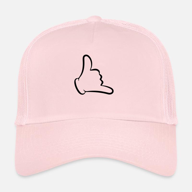 Shaka :) - Trucker Cap - pale pink