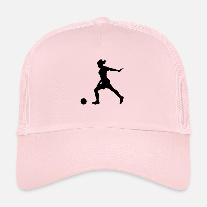 Women's football - Trucker Cap - pale pink