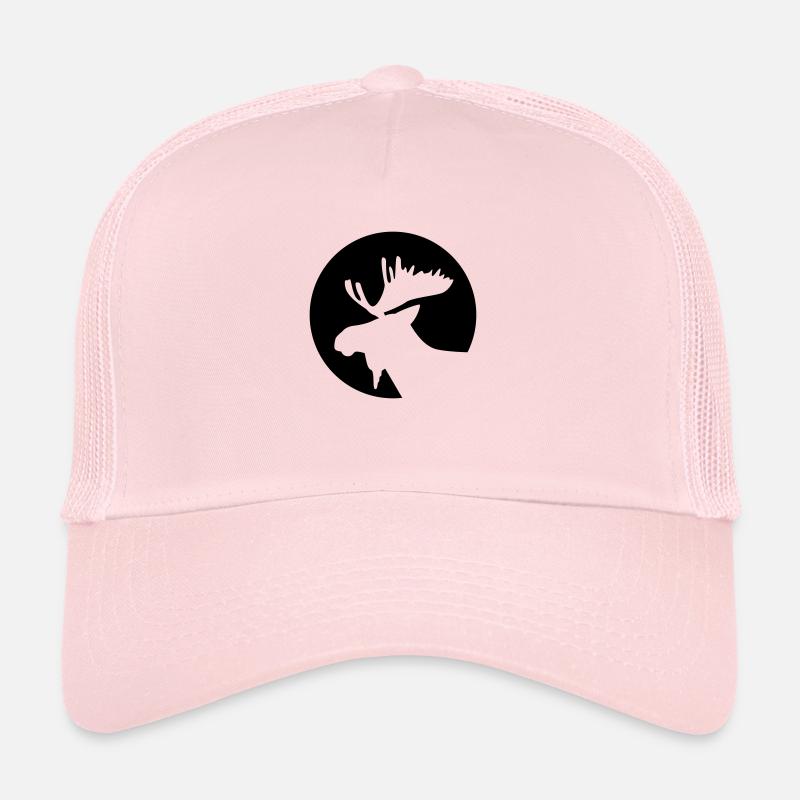 Moose - Trucker Cap - pale pink