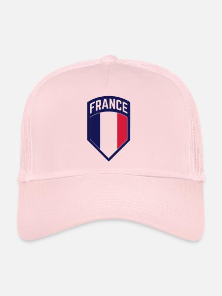 France-France - Trucker Cap - pale pink - Front