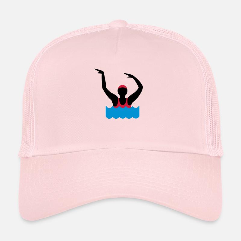 Wassergymnastik - Trucker Cap - Hellrosa