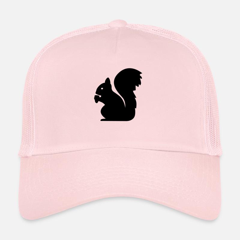 Eichhörnchen - Trucker Cap - Hellrosa