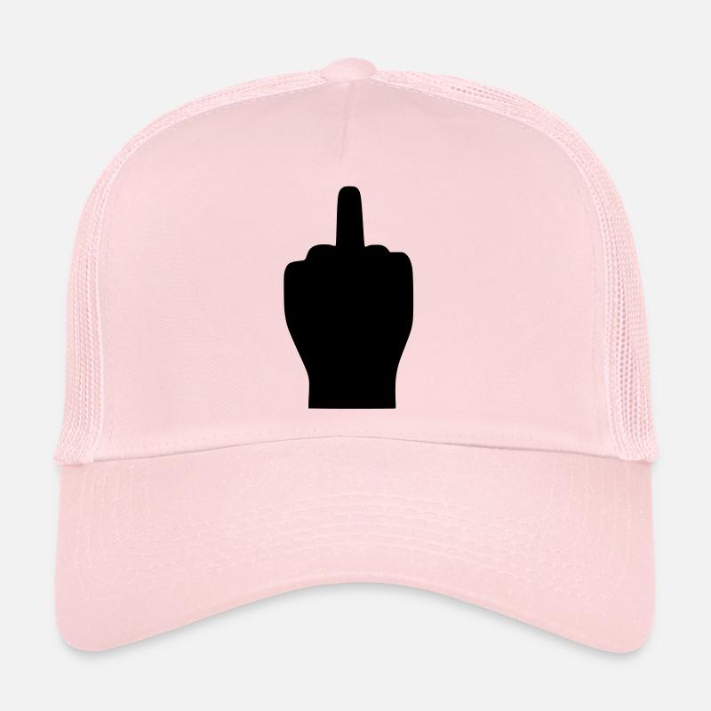 Finger-Gruß Trucker Cap