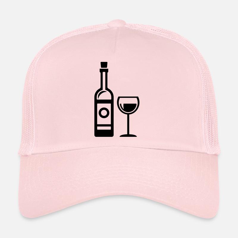 Verre à vin Casquette trucker 