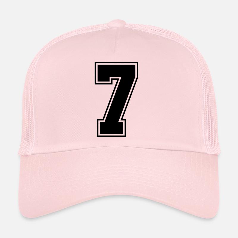 7 - Trucker Cap - Hellrosa