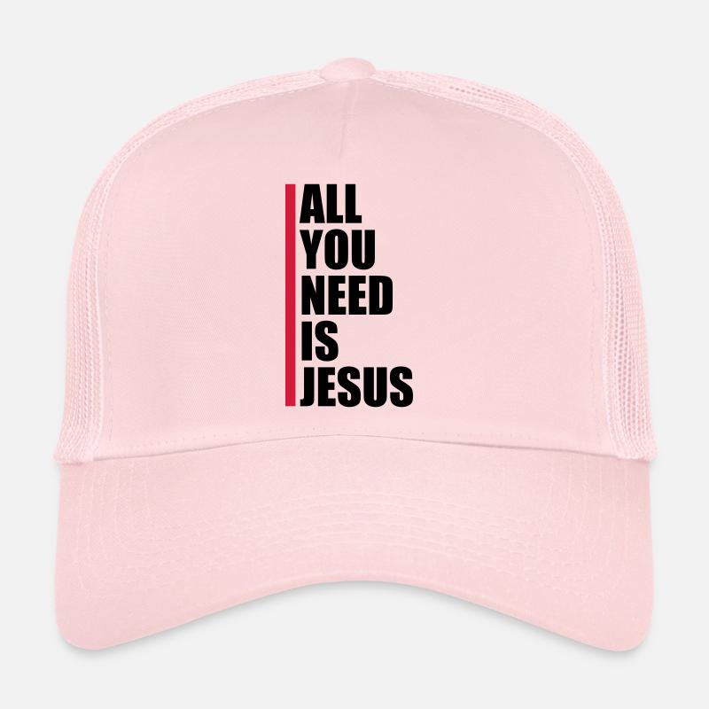 Strip Need Jesus Trucker Cap