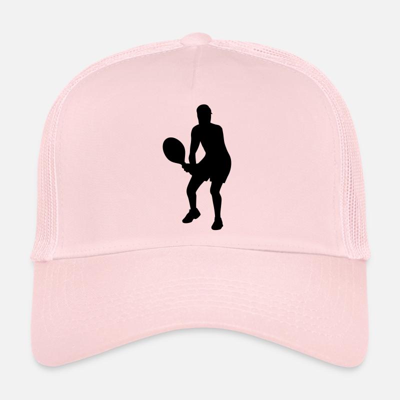 Tennis - Trucker Cap - Hellrosa