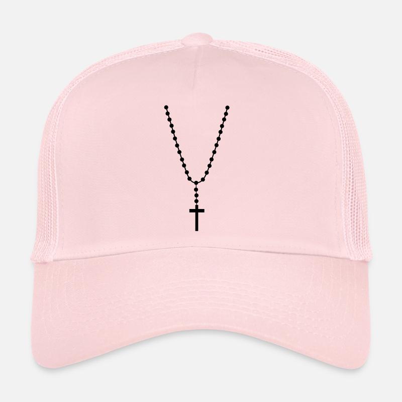 necklace cross Trucker Cap