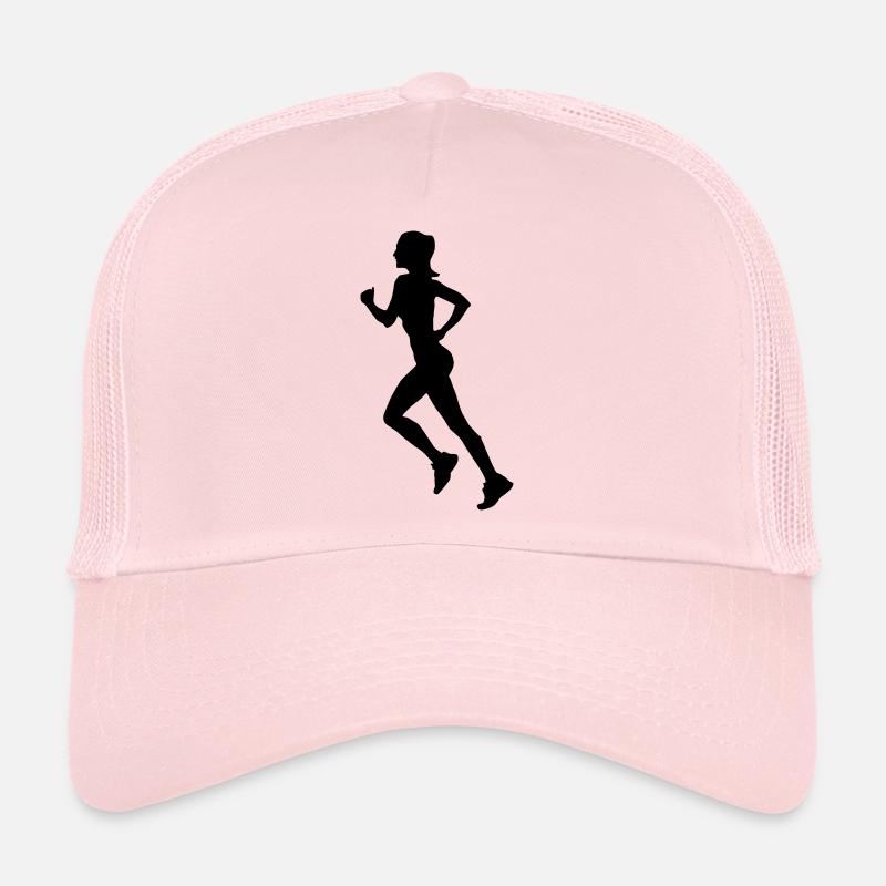 running girl - Trucker Cap - Hellrosa