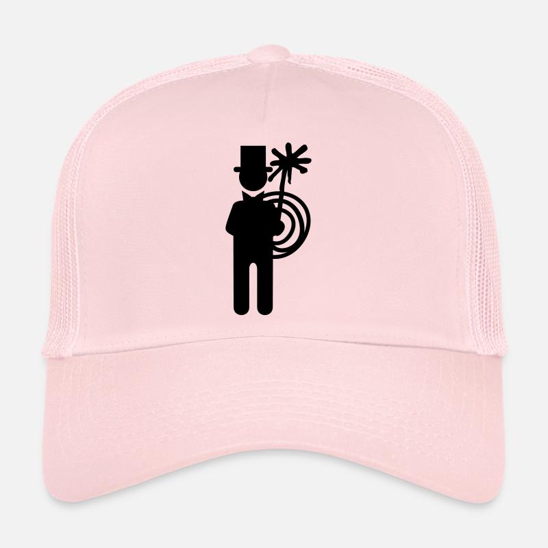 Schornsteinfeger / chimney sweep (1c) - Trucker Cap - Hellrosa