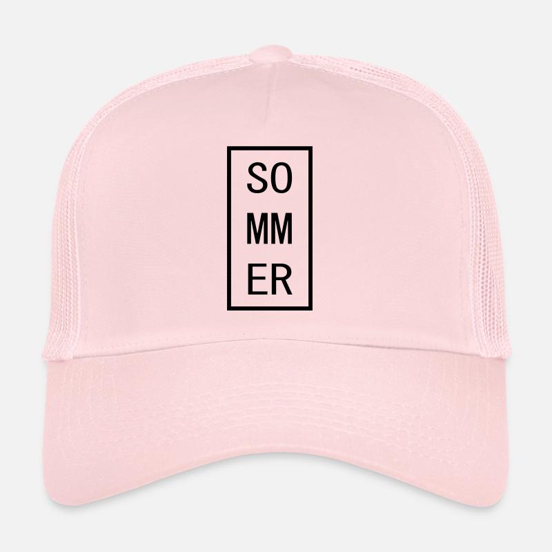 Sommer - Trucker Cap - Hellrosa