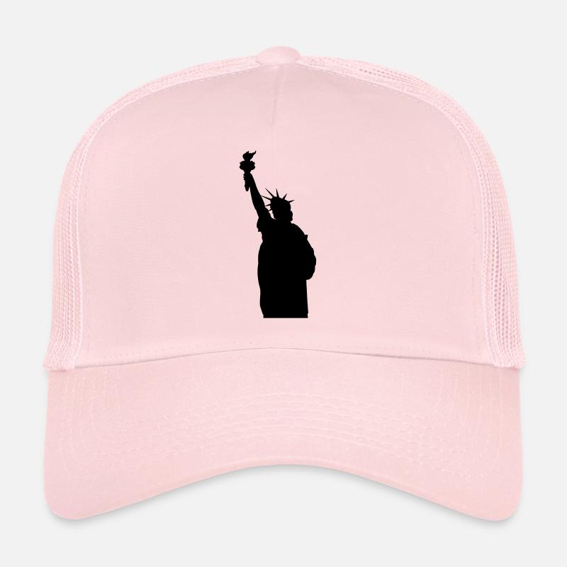Statue de la Liberté Silhouette Casquette trucker 