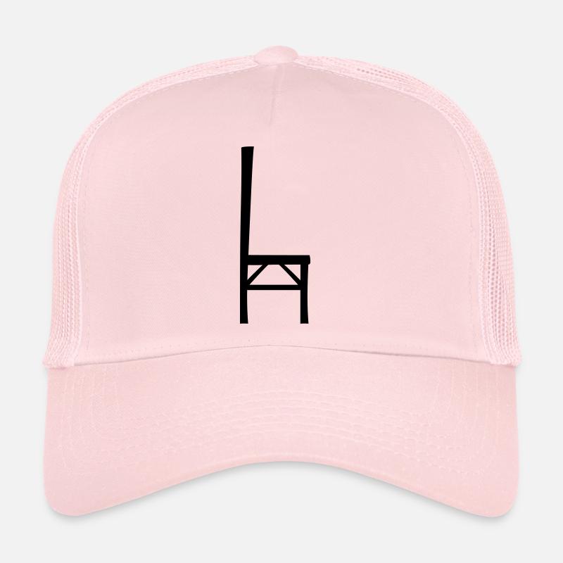 Chair Silhouette Design Trucker Cap
