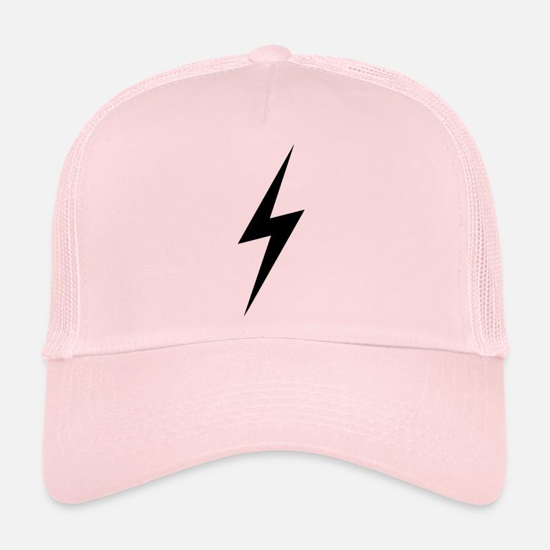 lightening3 - Trucker Cap - pale pink