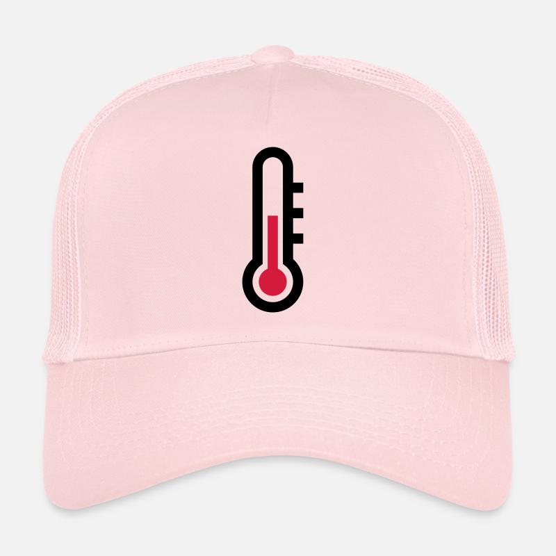 Icône d'icône de température du thermostat Casquette trucker 