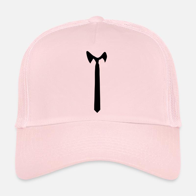 Tie - Trucker Cap - pale pink