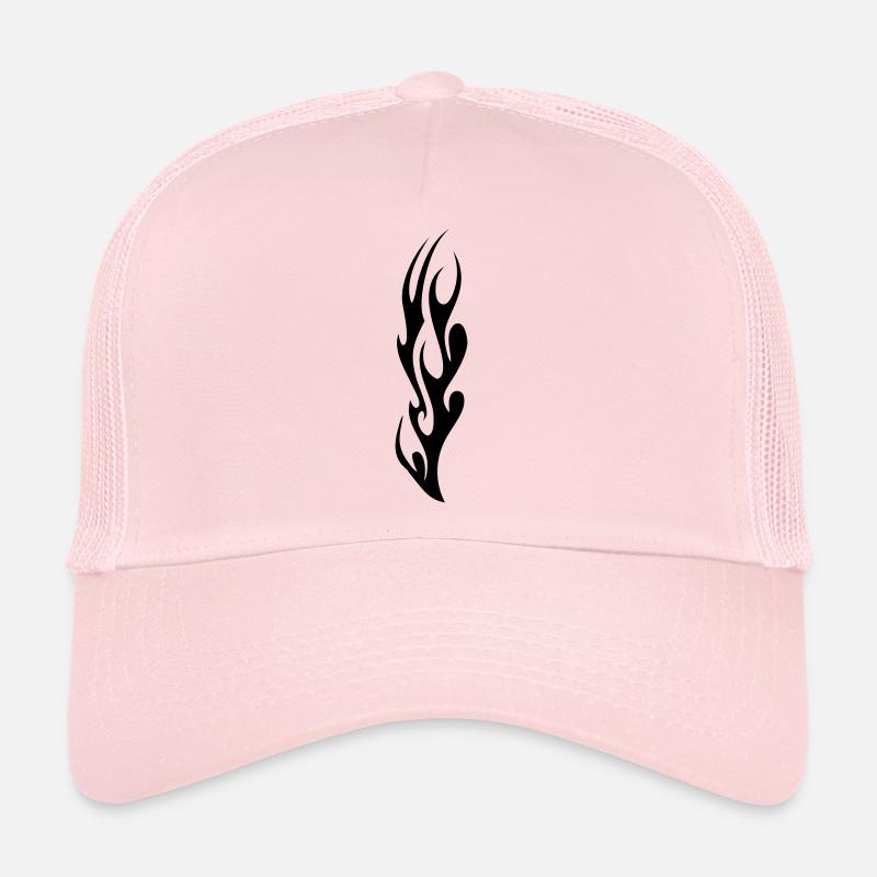 tribal flame Trucker Cap