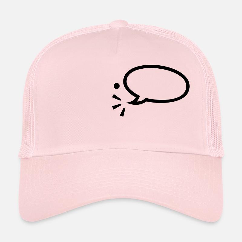bulle/ speach bubble (1c) Casquette trucker 