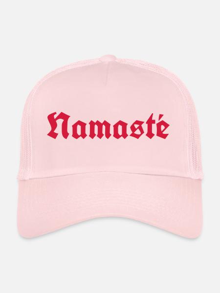Namasté - Trucker Cap - Hellrosa