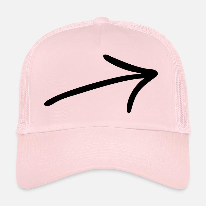 Pfeil - Trucker Cap - Hellrosa