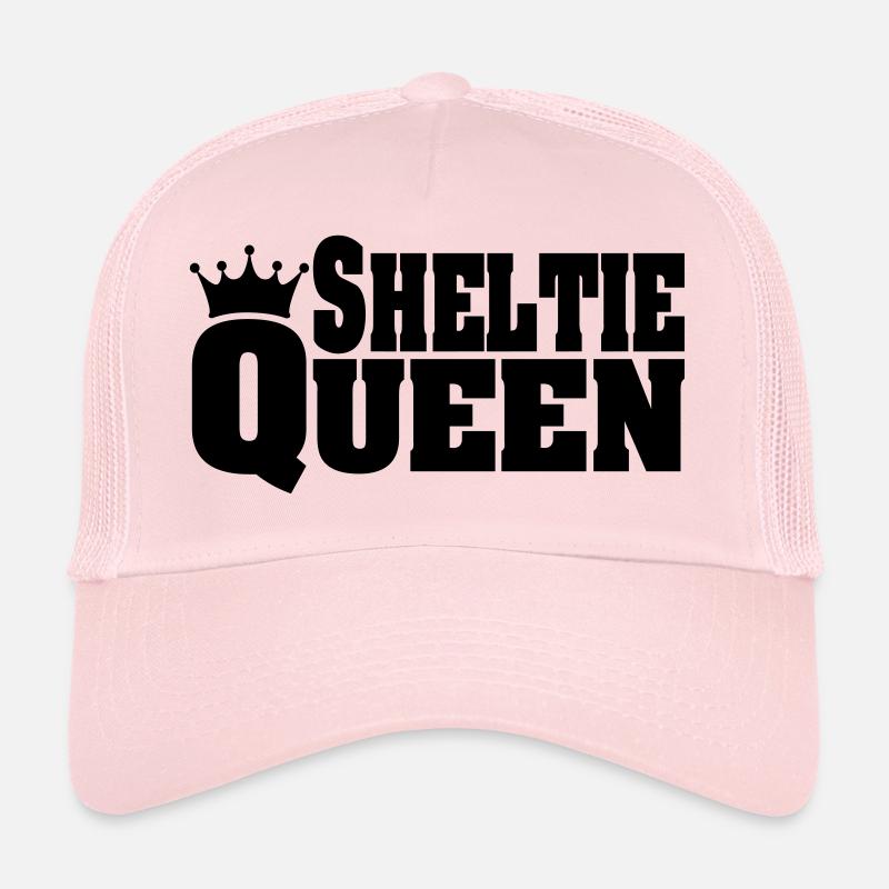 SHELTIE QUEEN Shetland Sheepdog Trucker Cap