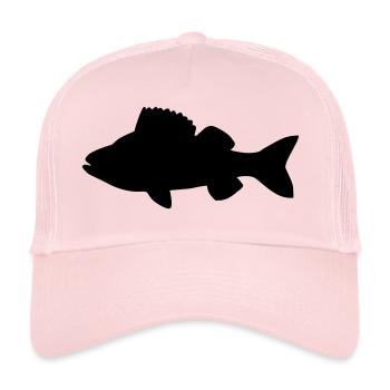 Fisch - Trucker Cap - Hellrosa - Vorne