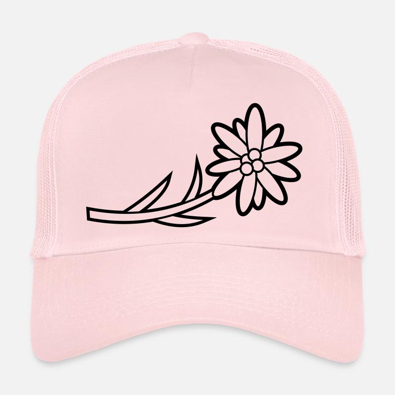 Blumen: Edelweiss Trucker Cap