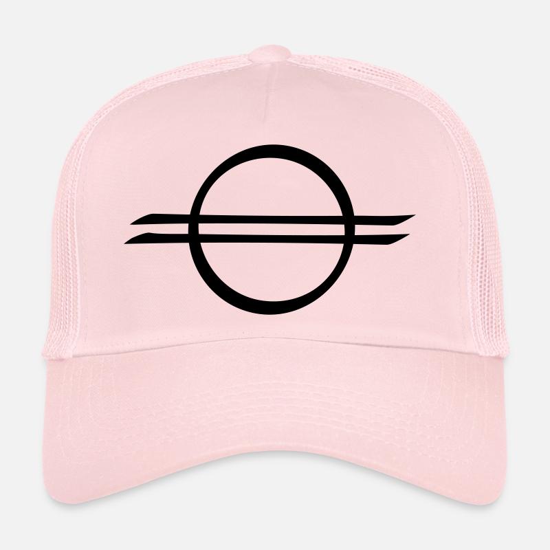 Vergebung, indianisch/schamanisches Symbol - Trucker Cap - Hellrosa