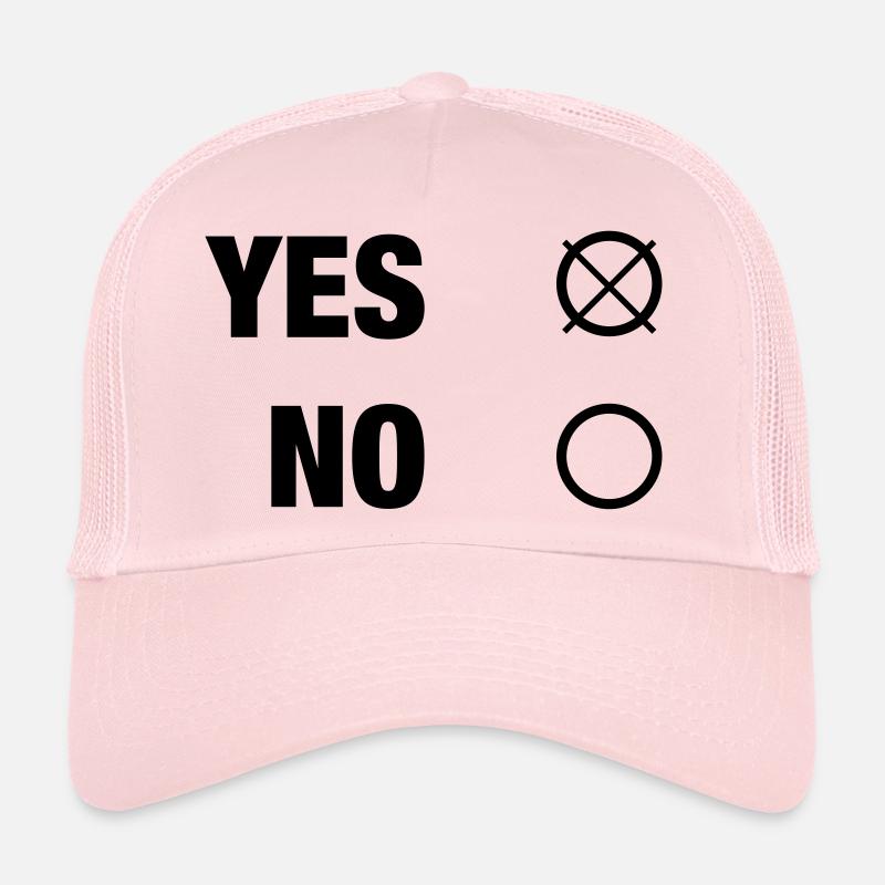 OUI NON Casquette trucker 