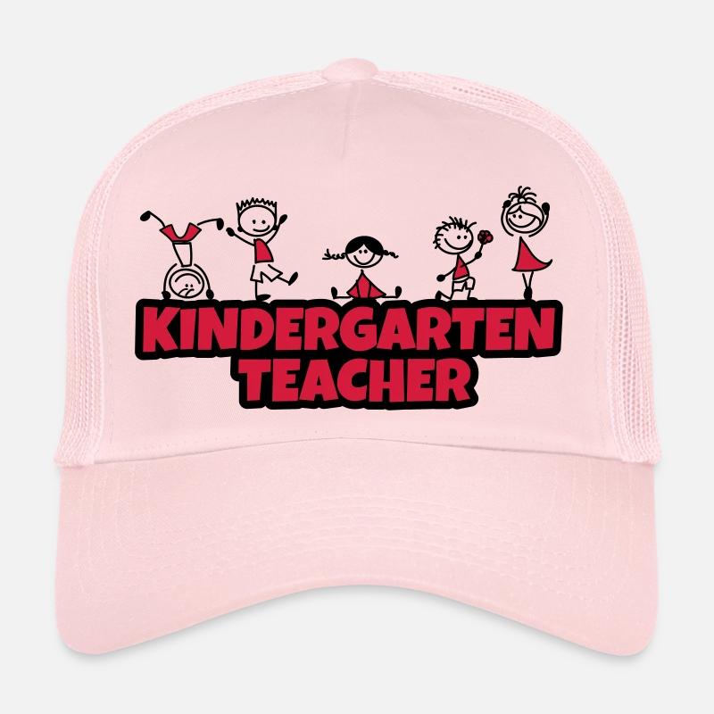 kindergarten teacher - Trucker Cap - Hellrosa
