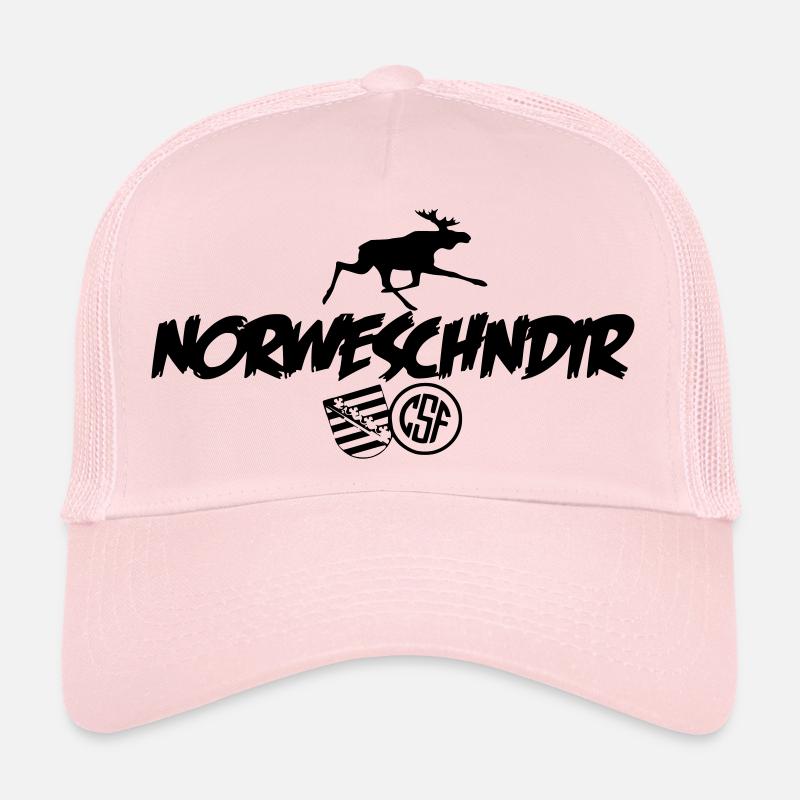 NORWESCHNDIR - Trucker Cap - Hellrosa