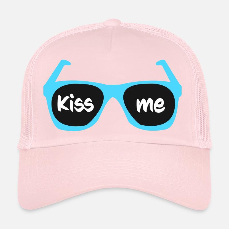 kiss_me Trucker Cap