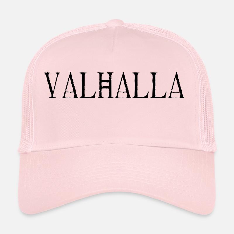 Valhalla - Casquette trucker - rose pâle